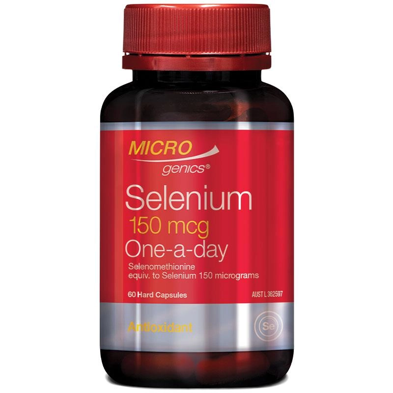 Microgenics Selenium 150mcg One-a-day 60 Capsules