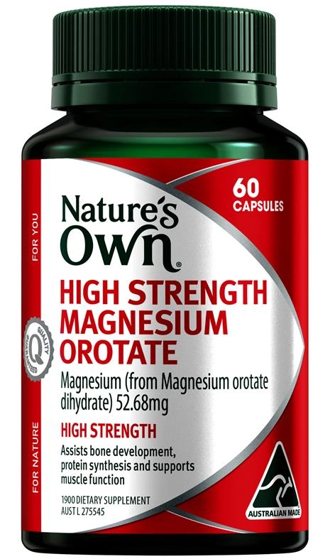 Nature’s Own High Strength Magnesium Orotate 60 Capsules