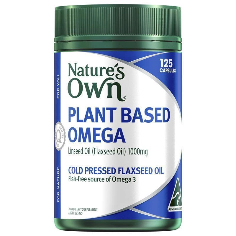 Nature’s Own Plant Based Omega 125 Capsules