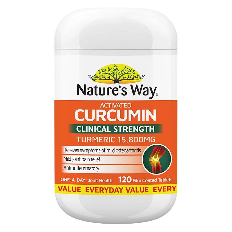 Natures Way Curcumin 120 Tablets