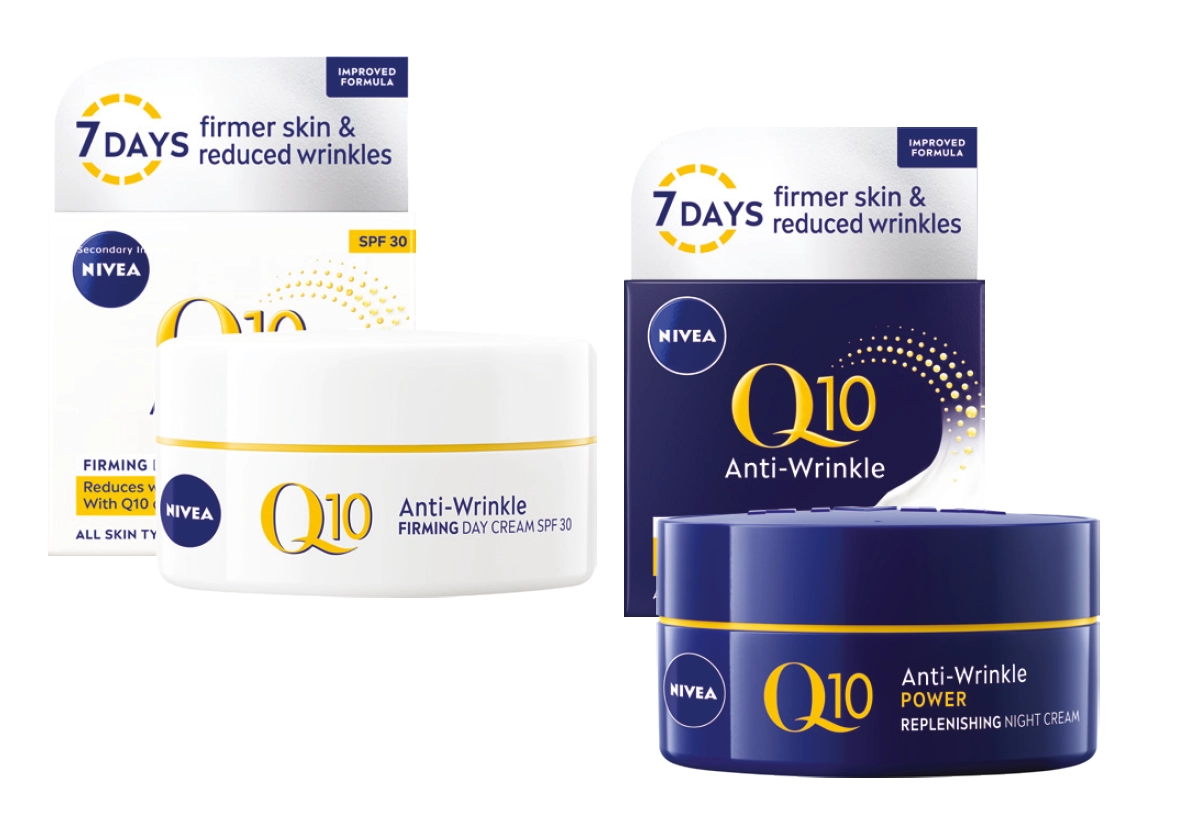 Nivea Q10 Anti-Wrinkle Day Cream SPF30 or Night Cream 50ml