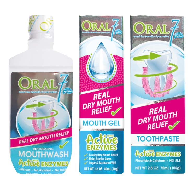 Oral Seven Dry Mouth Relief Range