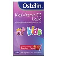 Ostelin Kids Vitamin D3 Liquid 20ml