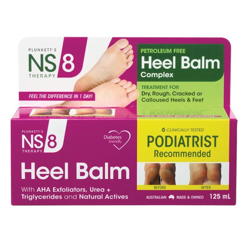 Plunkett’s NS8 Heel Balm Complex 125ml