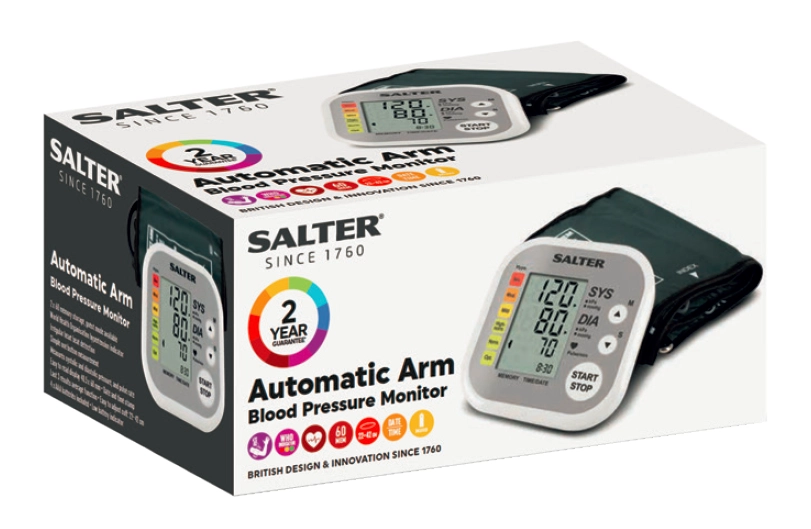 Salter Automatic Arm Blood Pressure Monitor