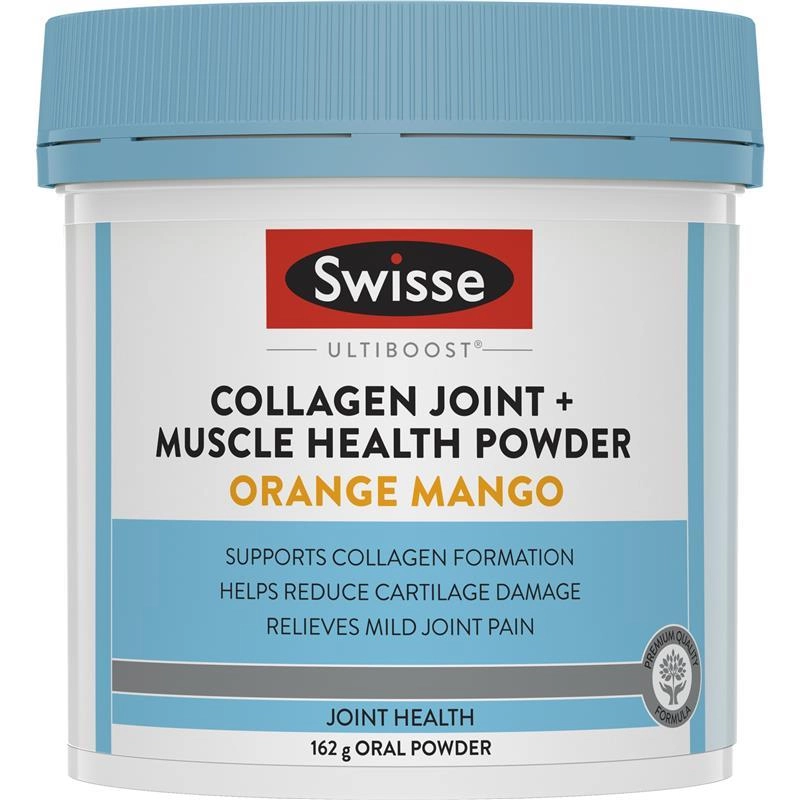 Swisse Ultiboost Collagen Joint + Muscle Health Powder 162g