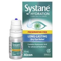 Systane Hydration Multi Dose Preservative Free Lubricant Eye Drops 10ml