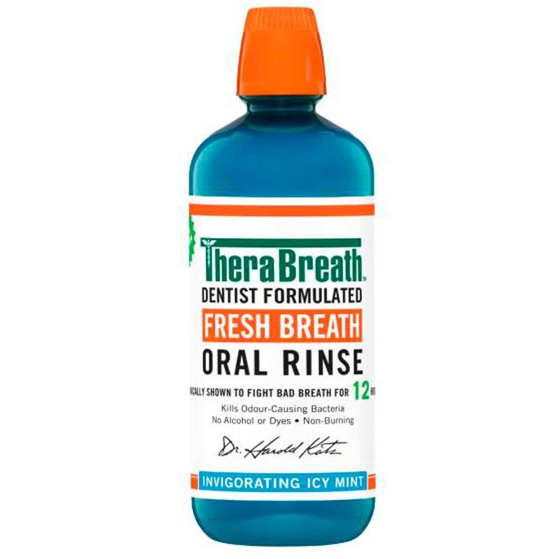 Therabreath Icy Mint Oral Rinse 1 Litre