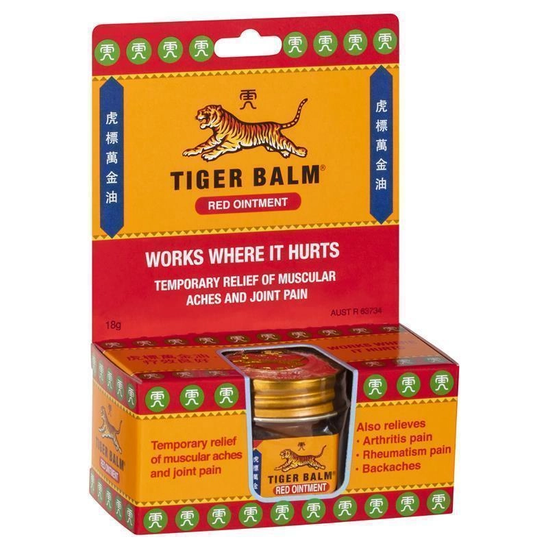 Tiger Balm Analgesic Red Strong 18g