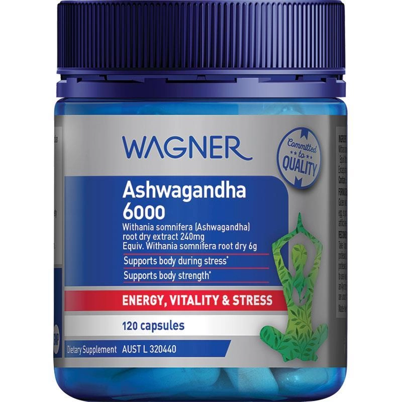 Wagner Ashwagandha 6000 120 Capsules