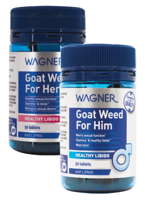 Wagner Goat Weed For Her or Him 50 Tablets