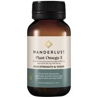 Wanderlust Plant Omega 3 60 Capsules