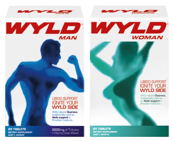 Wyld For Men or Women 60 Tablets