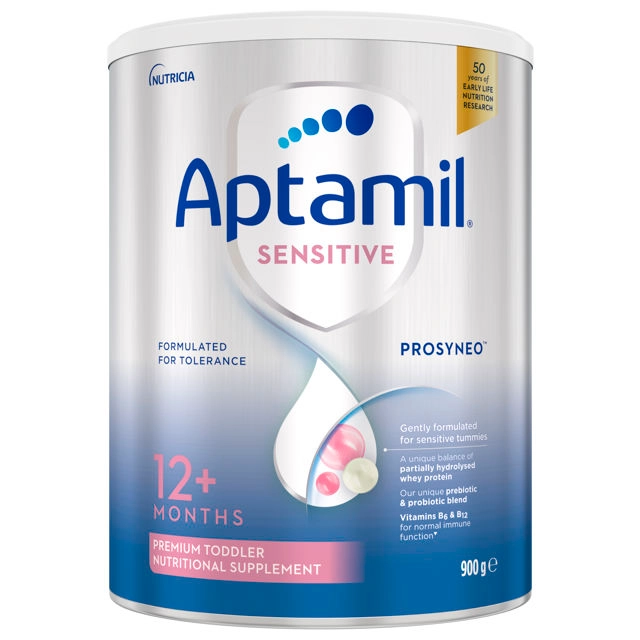 Aptamil Sensitive 12months+ 900g