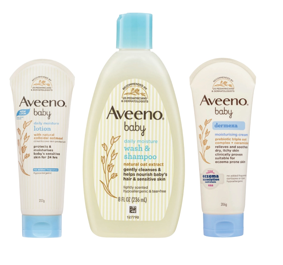 Aveeno Baby Selected Range