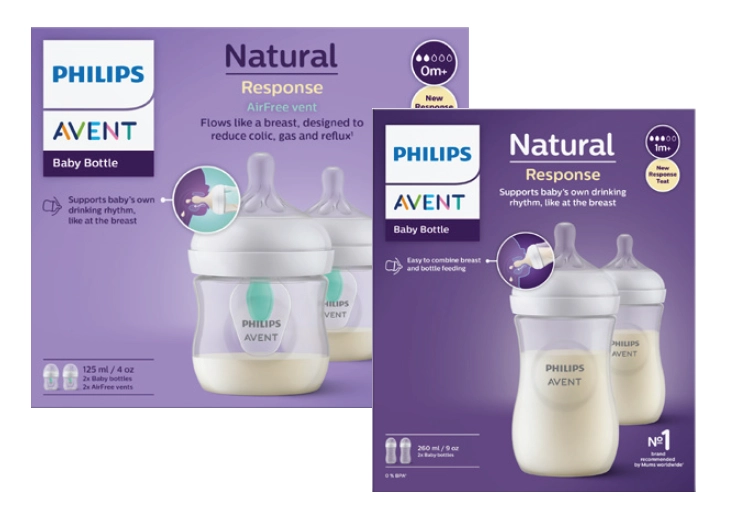 Avent Baby Natural Response Bottles Selected Range