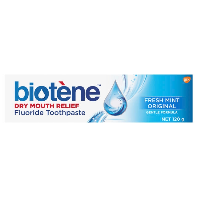 Biotene Dry Mouth Toothpaste Original Fresh Mint 120g