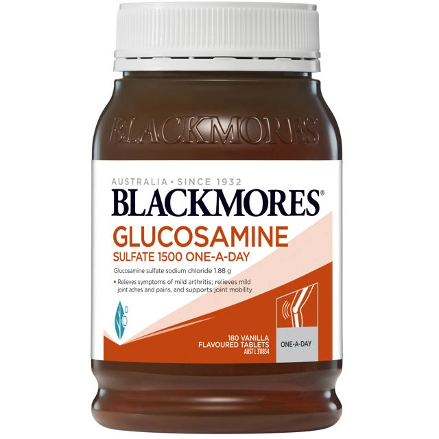 Blackmores Glucosamine Sulfate Complex 1500mg - 180 tablets