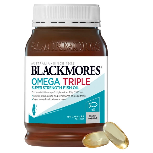 Blackmores Omega Triple 150 capsules