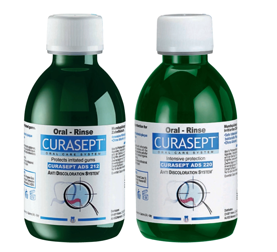 Curasept Chlorhexidine Mouth Rinse 0.12% or Mouth Rinse 0.20% Chlorhexidine 200ml