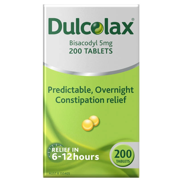 Dulcolax 5mg 200 tablets