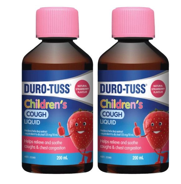 DURO-TUSS Children’s Cough Liquid Strawberry 200ml