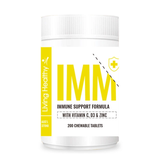 Living Healthy Immune Support Formula 200 chewable tablets