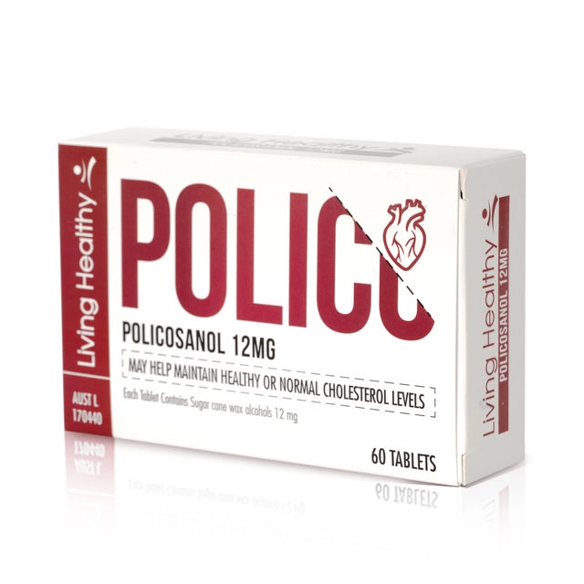 Living Healthy Policosanol 12mg 60 tablets