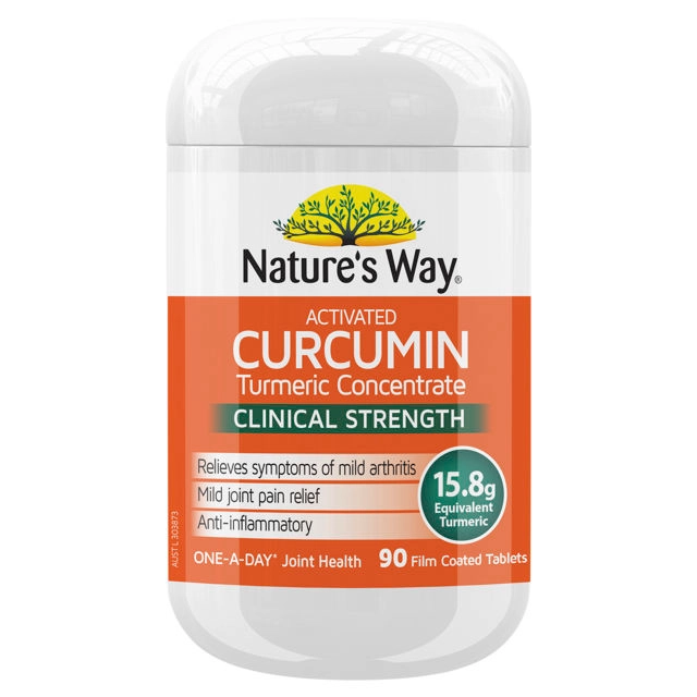 Nature's Way Activated Curcumin 90 tablets