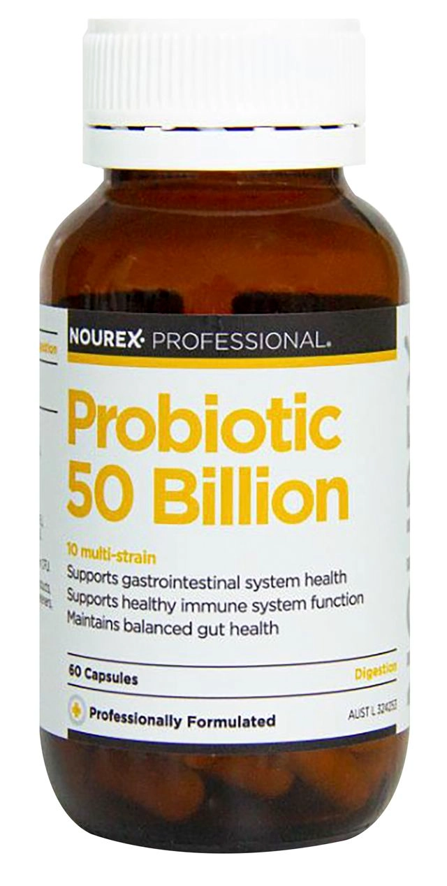 Nourex Professional Probiotic 50 Billion 60 capsules