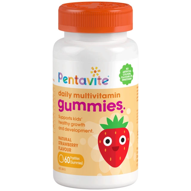 Pentavite Daily Multivitamin 60 gummies