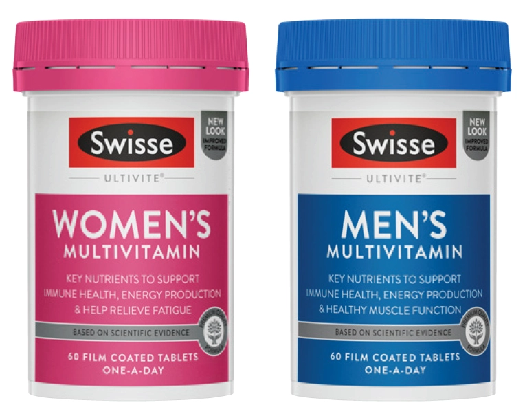 Swisse Ultivite Multivitamin 60 tablets Selected Range