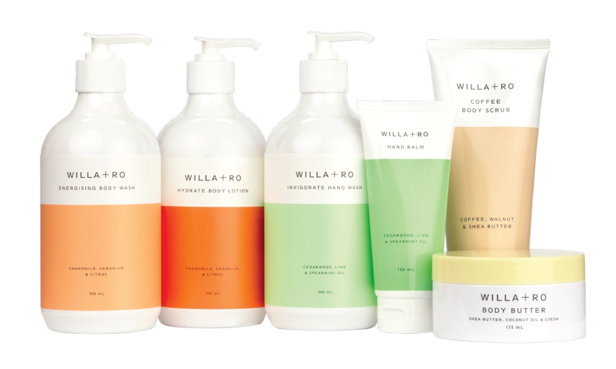 WILLA+RO Luxury bodycare Range