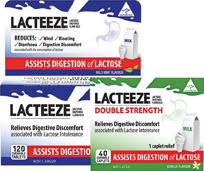 20% off Lacteeze Selected Products