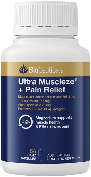 BioCeuticals Ultra Muscleze + Pain Relief 56 Capsules