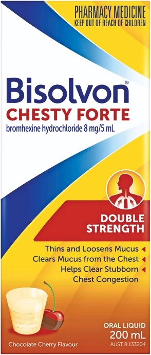 Bisolvon Chesty Forte 200mL