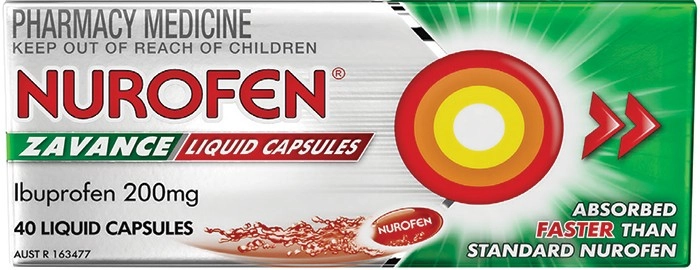 Nurofen Zavance 40 Liquid Capsules