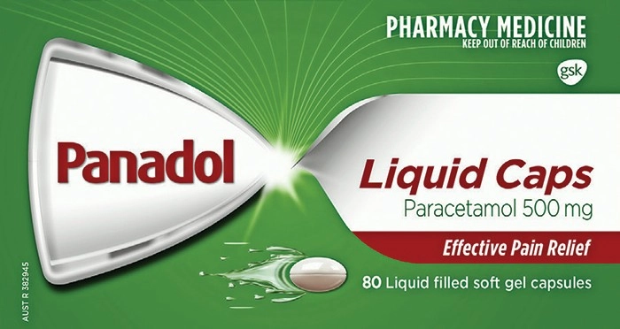 Panadol 80 Liquid Capsules