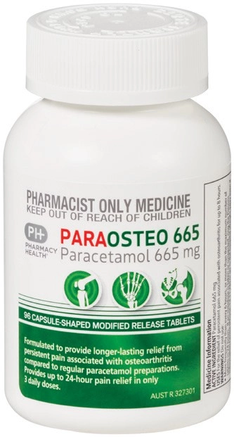 Pharmacy Health Paraosteo 665 96 Tablets