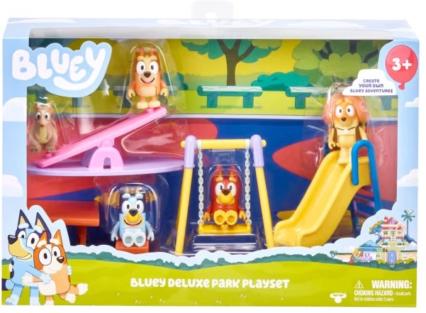 Bluey Deluxe Playground Playset