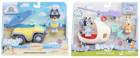 Bluey S9 Vehicle & Figure Pack - Assorted