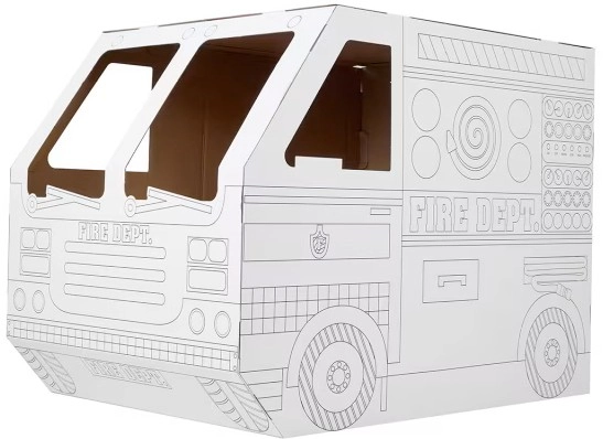 Build and Decorate Your Own Fire Truck