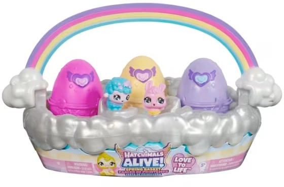 Hatchimals Alive! Spring Basket