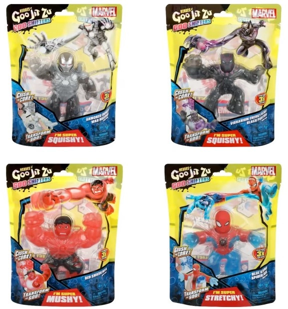 Heroes of Goo Jit Zu Goo Shifters the Marvel Edition Hero Pack - Assorted