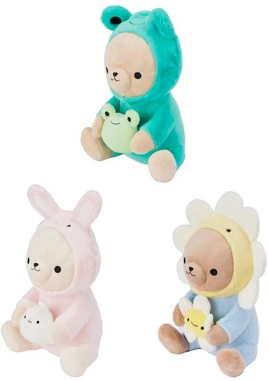 Hoodie Bear Plush Toy - Assorted