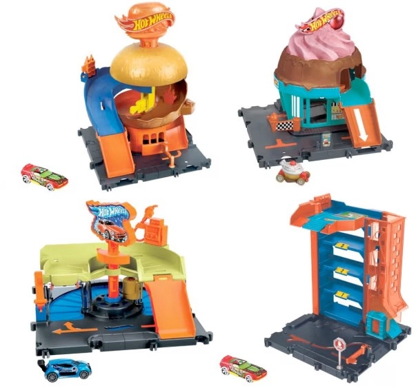 Hot Wheels City Downtown Track Set - Assorted