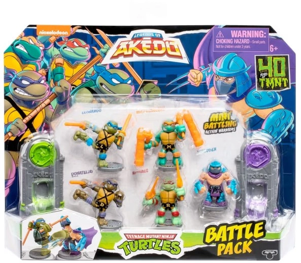 Legends of Akedo Teenage Mutant Ninja Turtles Battle Pack