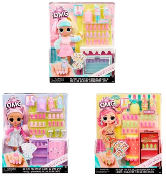 L.O.L. Surprise! O.M.G. Sweet Nails Set - Assorted