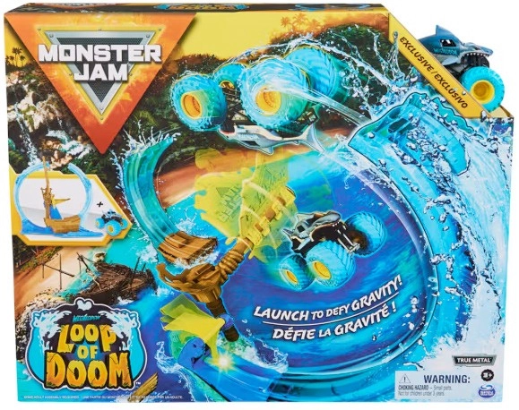 Monster Jam Megalodon's Loop of Doom Playset