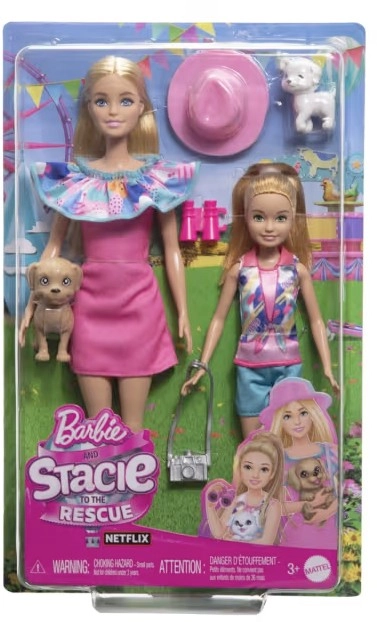 NEW Barbie and Stacie to the Rescue Playset